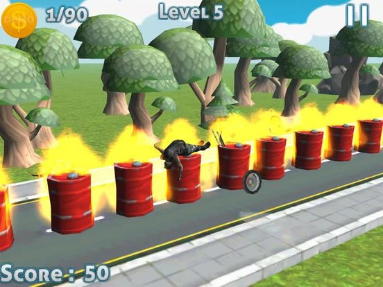 Изображение игры: Stunt Bike Racer 3D
