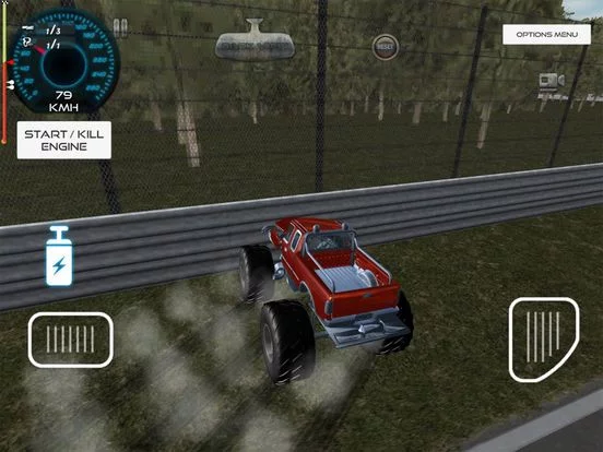 Изображение игры: 3d Monster Truck Race 2017