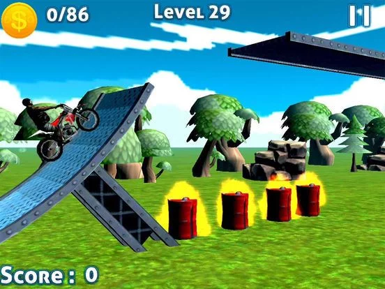 Изображение игры: Stunt Bike Racer 3D
