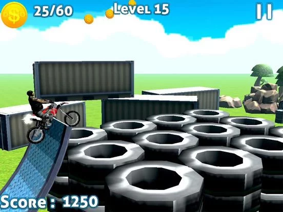 Изображение игры: Stunt Bike Racer 3D