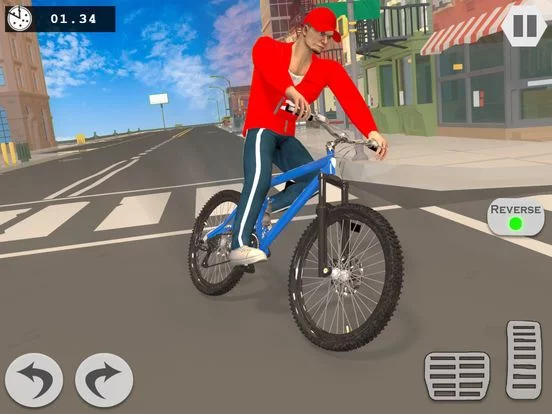 Изображение игры: Pizza Delivery Boy Driving Sim