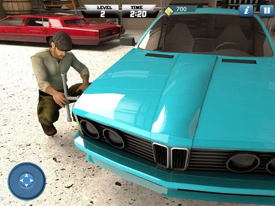 Изображение игры: Flat Tire Repair Mechanic Shop