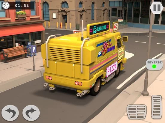 Изображение игры: Pizza Delivery Boy Driving Sim