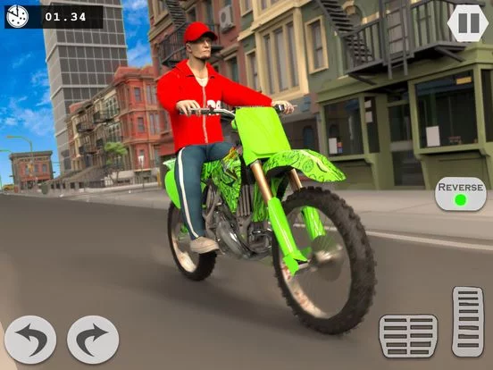 Изображение игры: Pizza Delivery Boy Driving Sim