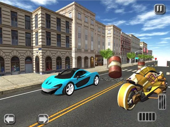 Изображение игры: Chained Bikes 3D: Tron Rider