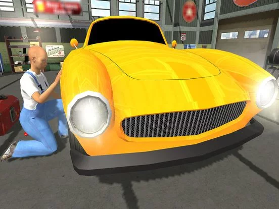 Изображение игры: Classic Car Mechanic Garage – Fix My Car