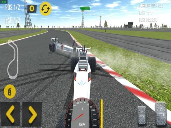 Изображение игры: Dragster Car Racing: Need For Nitro