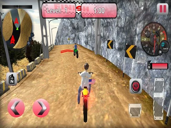 Изображение игры: Kids Dirt Motorbike - Xtreme Moto Cross Trial Bike