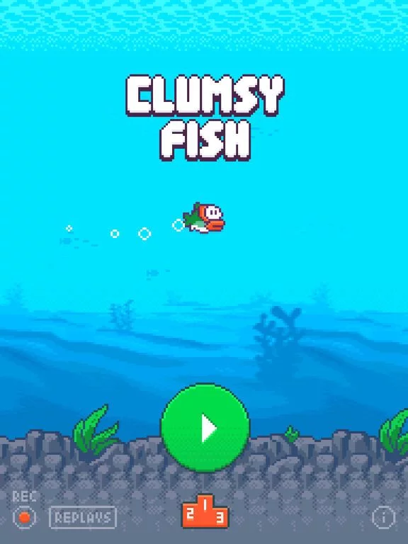 Изображение игры: Clumsy Fish