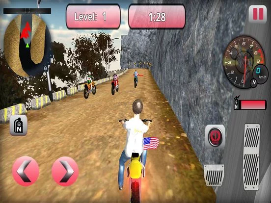 Изображение игры: Kids Dirt Motorbike - Xtreme Moto Cross Trial Bike