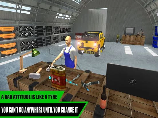 Изображение игры: Hummer Car Mechanic 3D