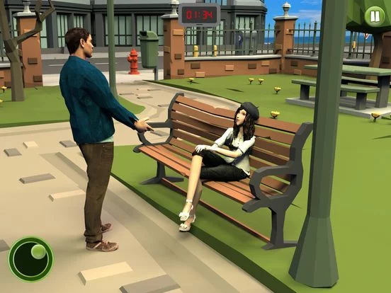 Изображение игры: Virtual Girlfriend Long Drive