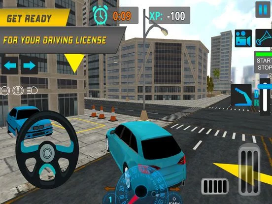 Изображение игры: Driving License School Simulator – Drive to Learn