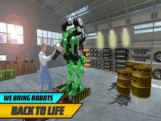 Изображение игры: Real Robot Mechanic Simulator