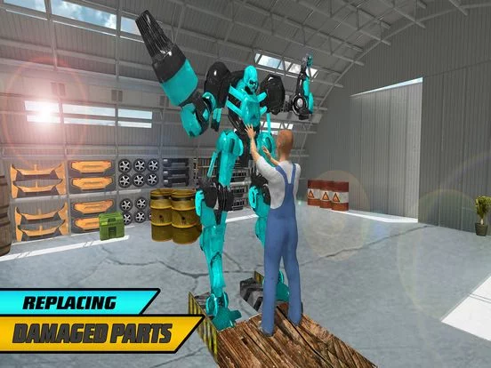 Изображение игры: Real Robot Mechanic Simulator