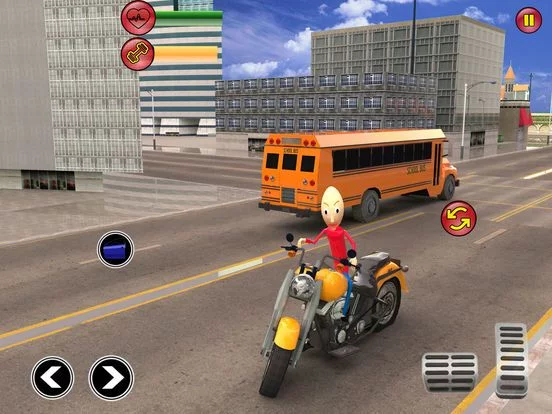 Изображение игры: Baldi Stickman Hero Crime City
