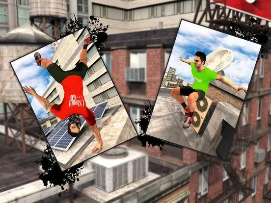 Изображение игры: Freestyle Parkour Runner Go