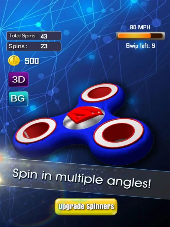 Изображение игры: Fidget Spinner 3d Ultimate Stress Release Game PRO