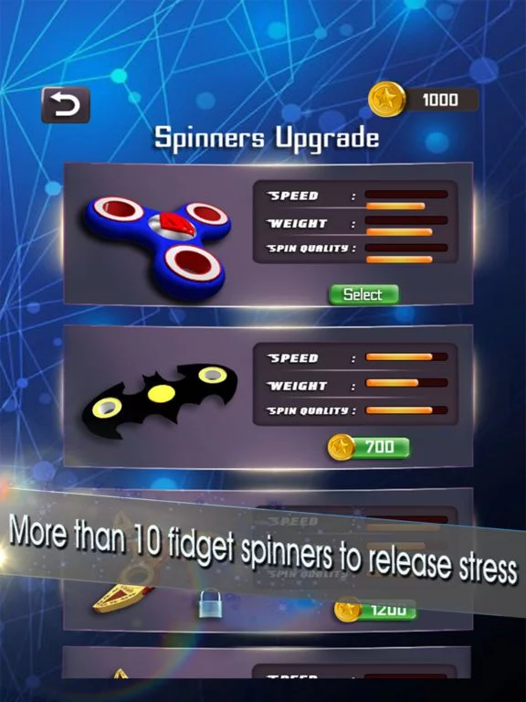 Изображение игры: Fidget Spinner 3d Ultimate Stress Release Game PRO