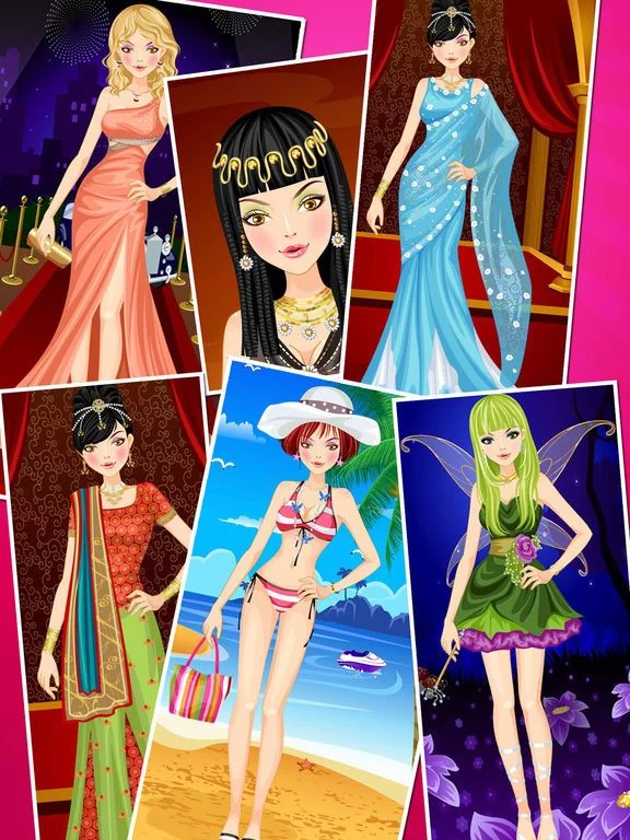 Изображение игры: Makeup & Dress Up Fun Games