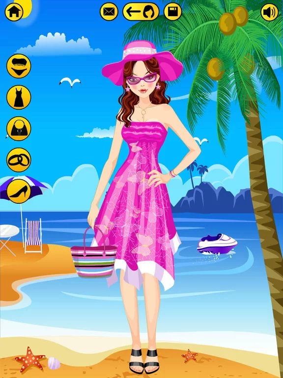Изображение игры: Makeup & Dress Up Fun Games