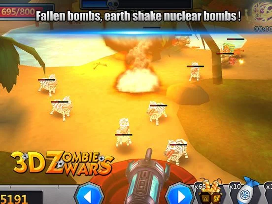 Изображение игры: 3D Zombie War