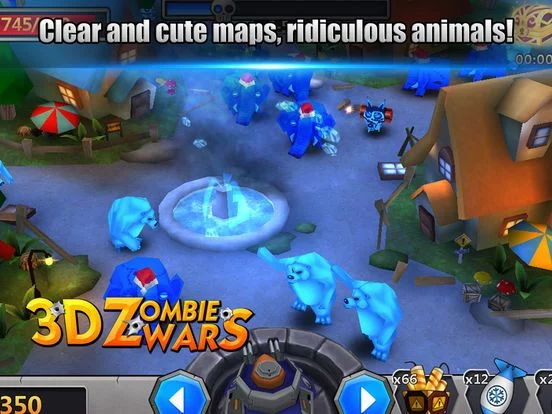 Изображение игры: 3D Zombie War