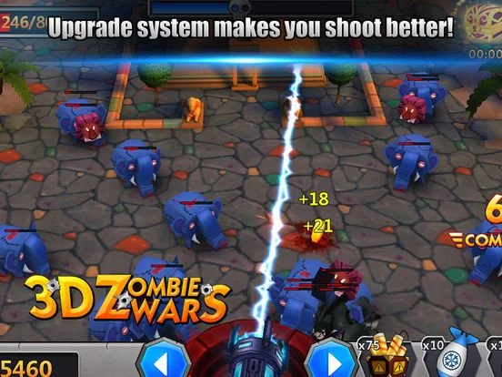 Изображение игры: 3D Zombie War