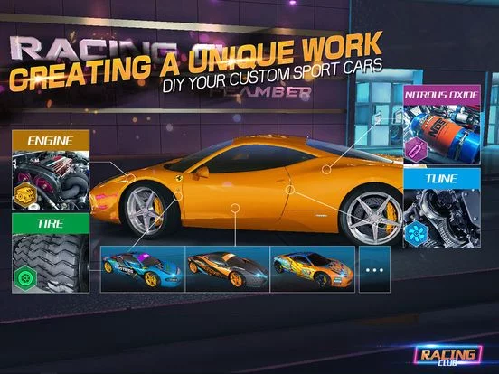 Изображение игры: Racing Club: Craft