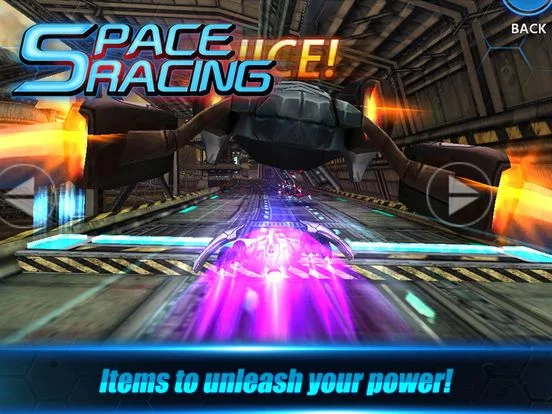 Изображение игры: Space Racing 3D: Skyfall