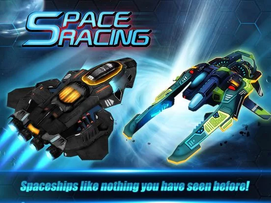 Изображение игры: Space Racing 3D: Skyfall