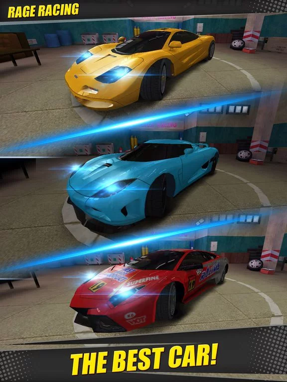 Изображение игры: Rage Racing 3D