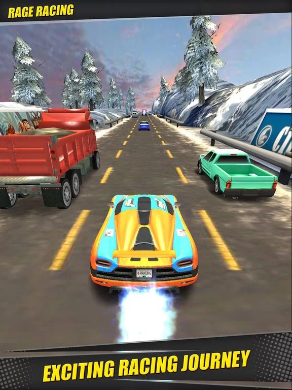 Изображение игры: Rage Racing 3D