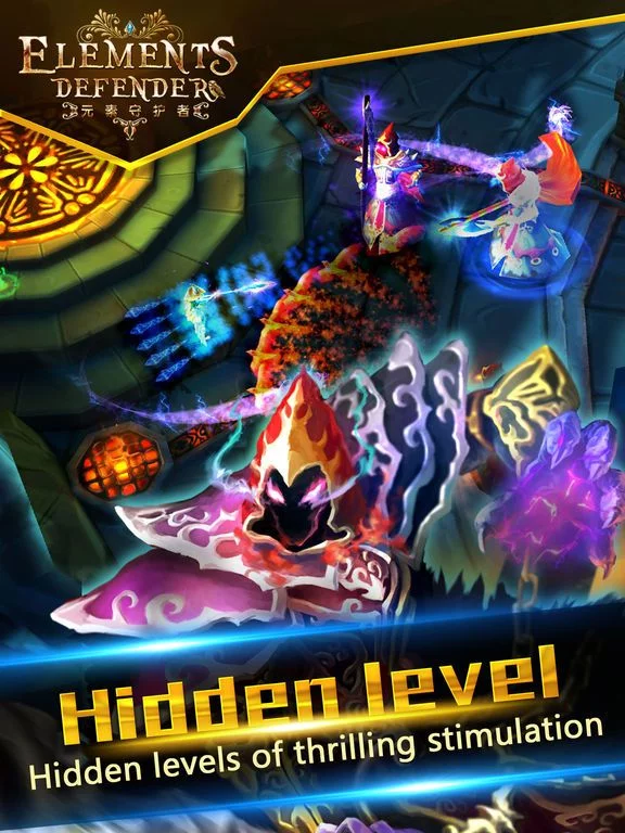 Изображение игры: Elements Defender 3D: Epic Tower Defense