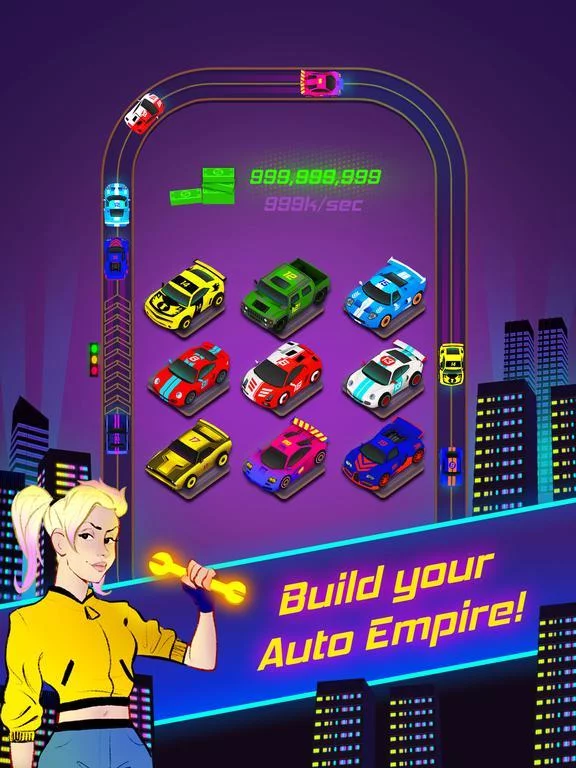 Изображение игры: MERGE CITY - MOTOR EMPIRE
