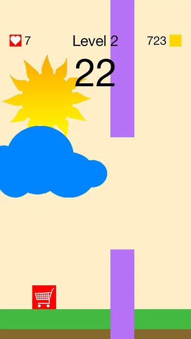 Изображение игры: Crazy Square - Jump and Run