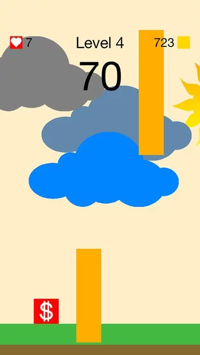 Изображение игры: Crazy Square - Jump and Run