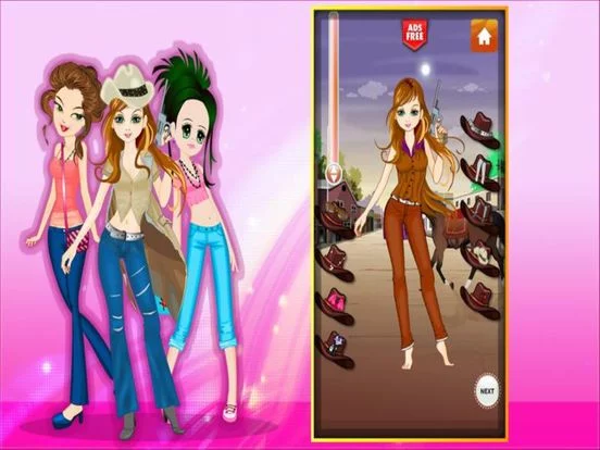 Изображение игры: Naughty Girls Dress Up