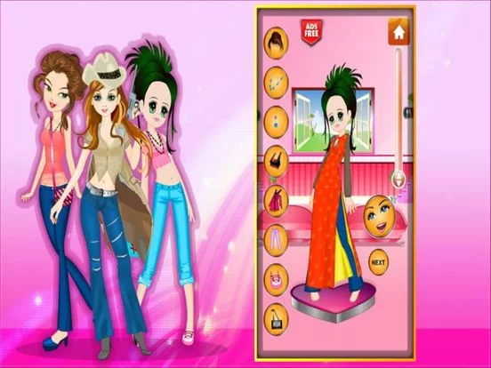 Изображение игры: Naughty Girls Dress Up