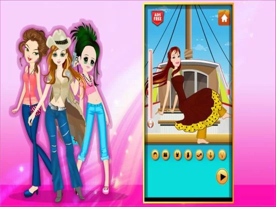 Изображение игры: Naughty Girls Dress Up