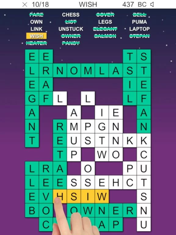 Изображение игры: Crosswords Word Mania PRO