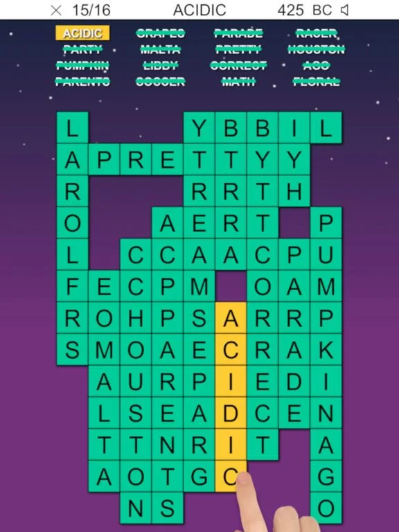 Изображение игры: Crosswords Word Mania PRO