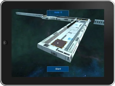 Изображение игры: Space Golf Free