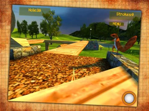 Изображение игры: Forest Golf Lite