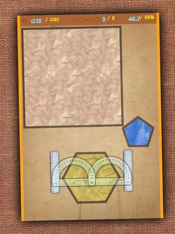 Изображение игры: Paper Shapes