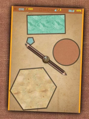 Изображение игры: Paper Shapes