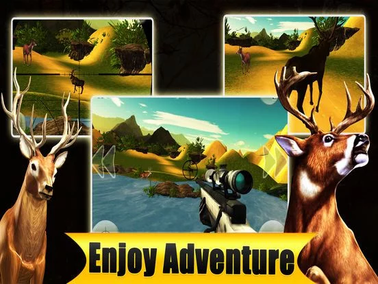 Изображение игры: Deer Hunting Game 2016: Sniper Kill Animals Pro