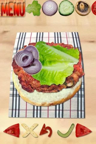 Изображение игры: Free Hamburger Maker