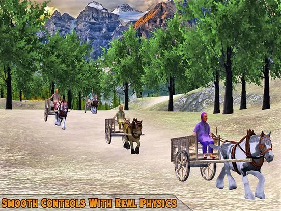 Изображение игры: Go Cart Horse Racing Pro
