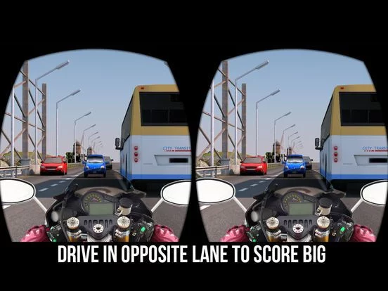 Изображение игры: VR Traffic Bike Racer - Bike Racing Game pro